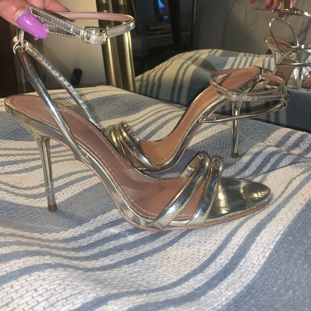 Gold Sandal Heel